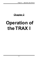 Preview for 9 page of JAMAR Technologies TRAX I User Manual