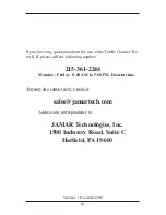 Preview for 3 page of Jamar Traffic Counter Tester II User Manual