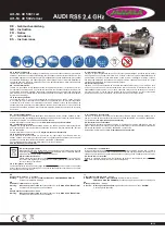 Preview for 1 page of Jamara 40 5041 Instructions Manual