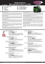 Preview for 1 page of Jamara 404935 Instruction Manual