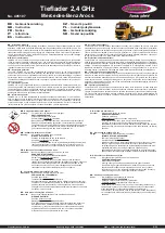 Jamara 405107 Instruction Manual preview