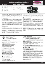 Preview for 1 page of Jamara 406301 Instructions Manual