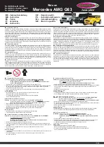 Preview for 1 page of Jamara 460640 Instructions Manual