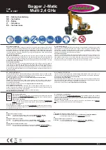 Jamara Bagger J-Matic Instruction preview