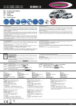 Jamara BMW i3 404559 Instruction Manual preview