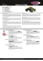 Предварительный просмотр 1 страницы Jamara Extron 2,4 GHz Instruction