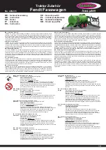 Предварительный просмотр 1 страницы Jamara Fendt Tank Wagon Instructions