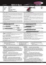 Jamara G230.4 Gyro Instruction предпросмотр