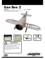 Preview for 1 page of Jamara Gee Bee Z 00 6131 Instructions Manual