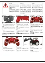 Предварительный просмотр 4 страницы Jamara Lindner Geotrac with front loader Instruction