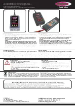 Preview for 2 page of Jamara Lipo 20 Instruction