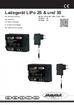 Jamara LiPo 2S Operating Instructions предпросмотр