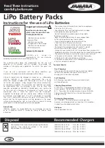 Preview for 2 page of Jamara Lipo Star Turbo Instructions For The Use