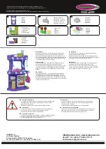 Preview for 2 page of Jamara Little Cook Instruction