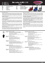 Preview for 1 page of Jamara Mercedes-AMG C 63 3in1 Instruction