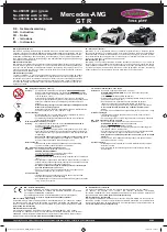 Jamara Mercedes-AMG GT R Instruction preview