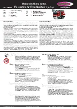 Jamara Mercedes-Benz Antos Feuerwehr Drehleiter 2,4... Instruction preview