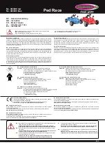 Jamara Ped Race Instructions предпросмотр