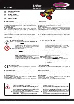 Preview for 1 page of Jamara Shifter Stuntcar Instruction