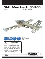 Preview for 1 page of Jamara SIAI Marchetti SF-260 Instruction