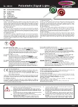 Jamara Signal Lights Instruction preview