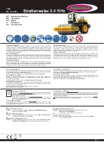 Jamara Strabenwalze 2,4 GHz Instruction preview