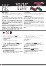 Preview for 1 page of Jamara Strong Bull 460795 Instructions Manual