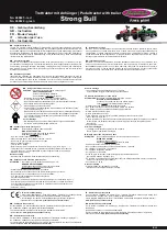 Jamara Strong Bull 460825 Instruction предпросмотр