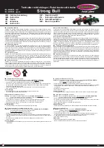 Preview for 1 page of Jamara Strong Bull Instructions Manual