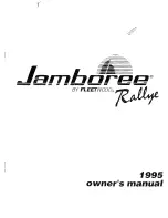 Jamboree 1995 Rallye Owner'S Manual preview