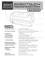 James products 9020 TOUCH User Manual предпросмотр