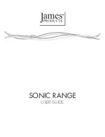 James products SONIC 3D User Manual preview