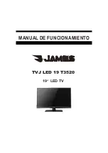 Preview for 1 page of James TVJ LED 19 T3520 Operation Manual