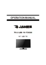 Preview for 16 page of James TVJ LED 19 T3520 Operation Manual