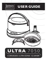 James Ultra 7050 User Manual preview