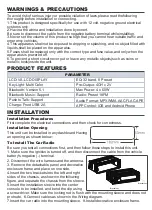 Preview for 2 page of Jameson JS-315BT User Manual