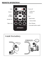 Preview for 4 page of Jameson JS-315BT User Manual