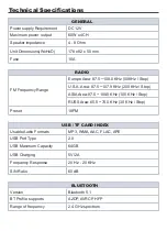 Preview for 8 page of Jameson JS-315BT User Manual