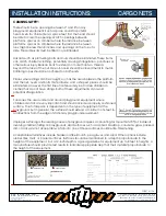 Preview for 4 page of JAMMAR MFG OUTDOOR CARGO CLIMBING NETS Installation & Maintenance Manual