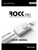 Предварительный просмотр 1 страницы JamMate Rock PRO User Manual