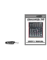 Jammin Pro studiomix 10 User Manual preview