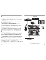 Предварительный просмотр 8 страницы Jammin Pro studiomix 10 User Manual