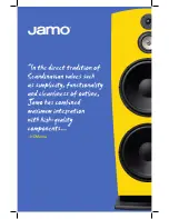 JAMO A 320 Brochure preview