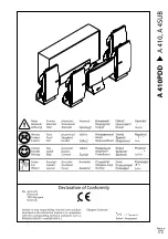 Preview for 1 page of JAMO A 410 Manual