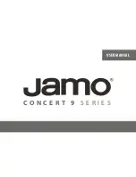 JAMO Concert 9 Series User Manual preview