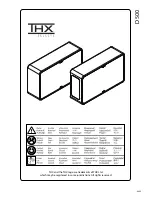 JAMO D 500SUR User Manual preview