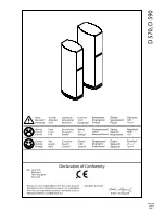 Предварительный просмотр 1 страницы JAMO D 590 Owner'S Manual