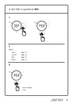 Preview for 15 page of JAMO D 600 LCR Manual