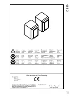 Preview for 1 page of JAMO D 870 Owner'S Manual