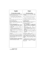 Preview for 10 page of JAMO E 500 Instructions Manual